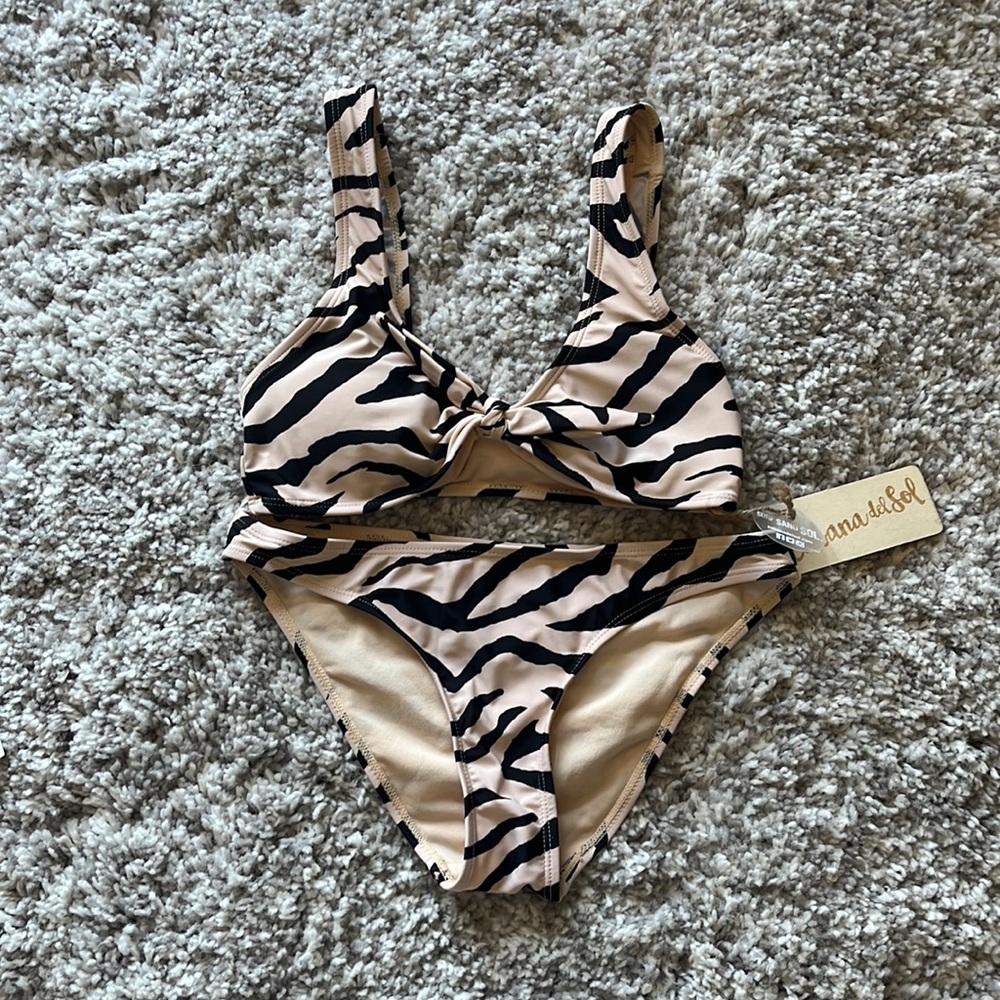 NWT Animal Print Bikini